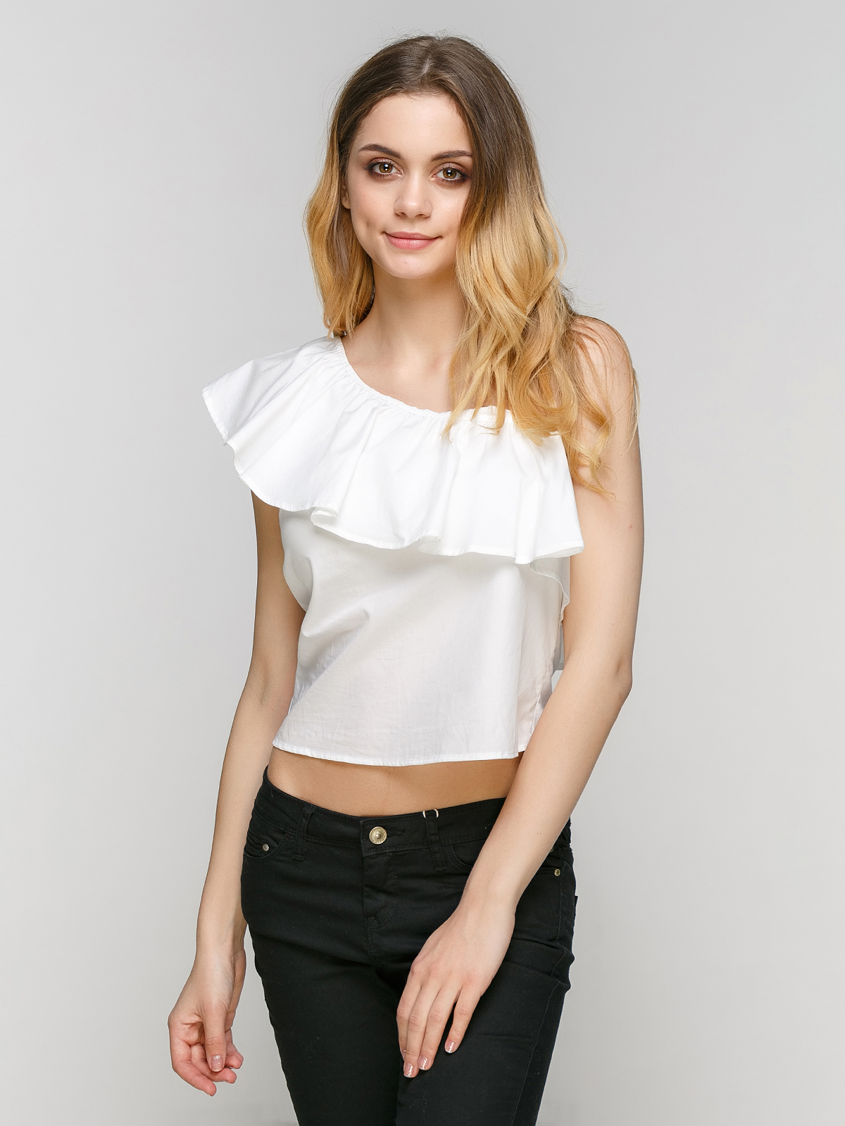 

Топ Bershka 2191-256_251 L Белый