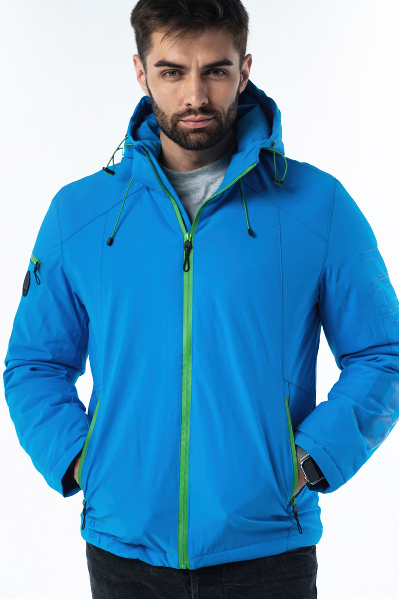 Демисезонная куртка мужская Freever GF 8320 голубая XL – низкие цены ...