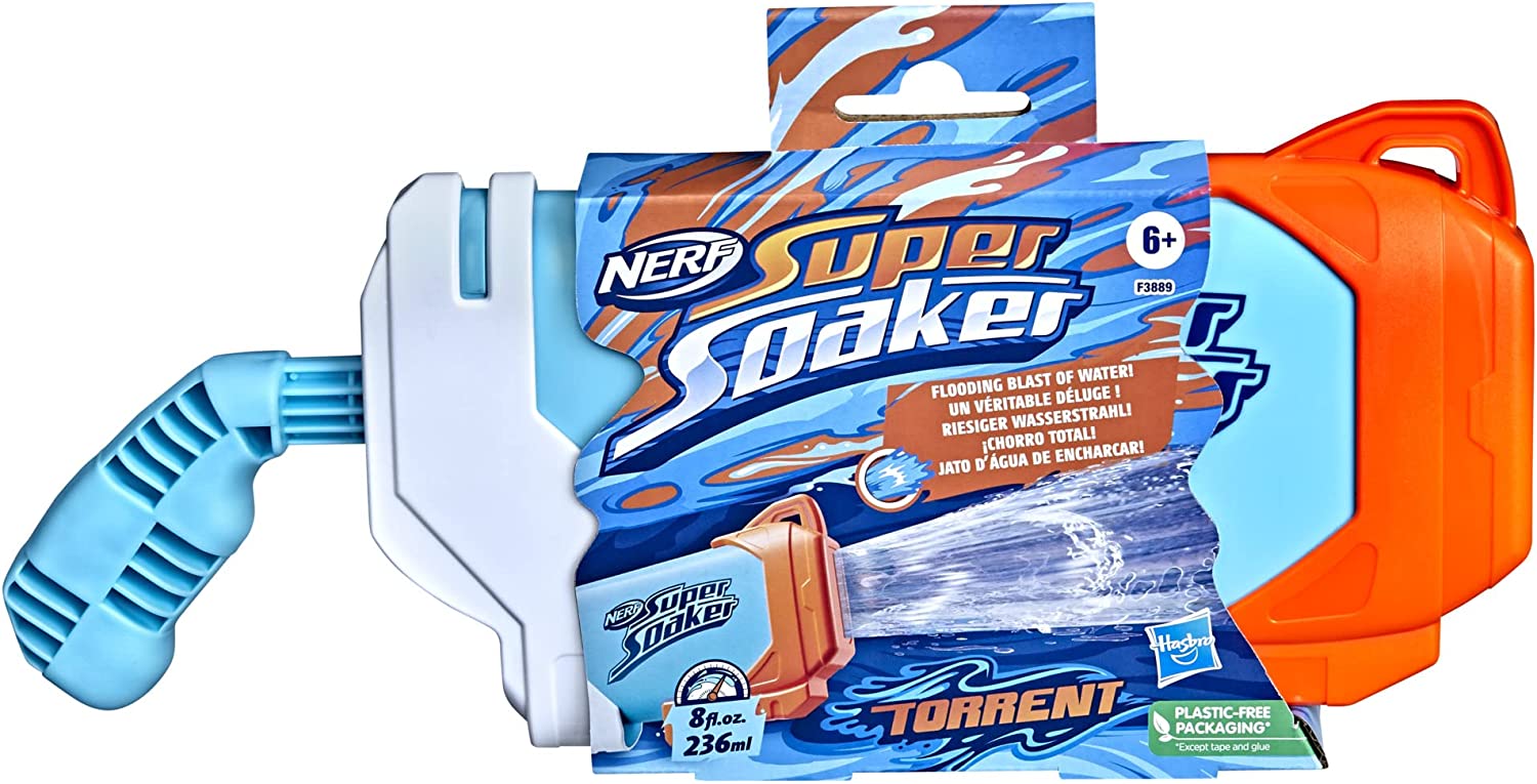 Водный бластер Нерф Супер Торрент Nerf Super Soaker Torrent Water Blaster  Hasbro (F3889) – фото, отзывы, характеристики в интернет-магазине ROZETKA  от продавца: Вuy here | Купить в Украине: Киеве, Харькове, Днепре, Одессе,