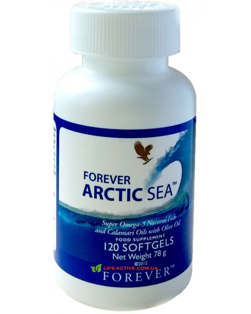 

Пищевая добавка FOREVER Арктическое море омега жирные кислоты 120 капсул