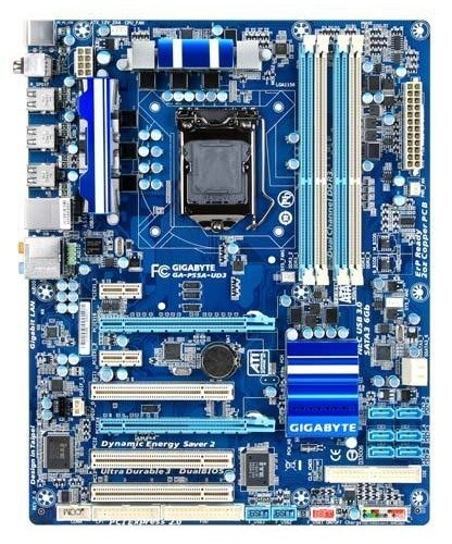 Материнская плата Socket 1156 GIGABYTE GA-P55A-UD3 SLI с USB 3.0, SATA ...