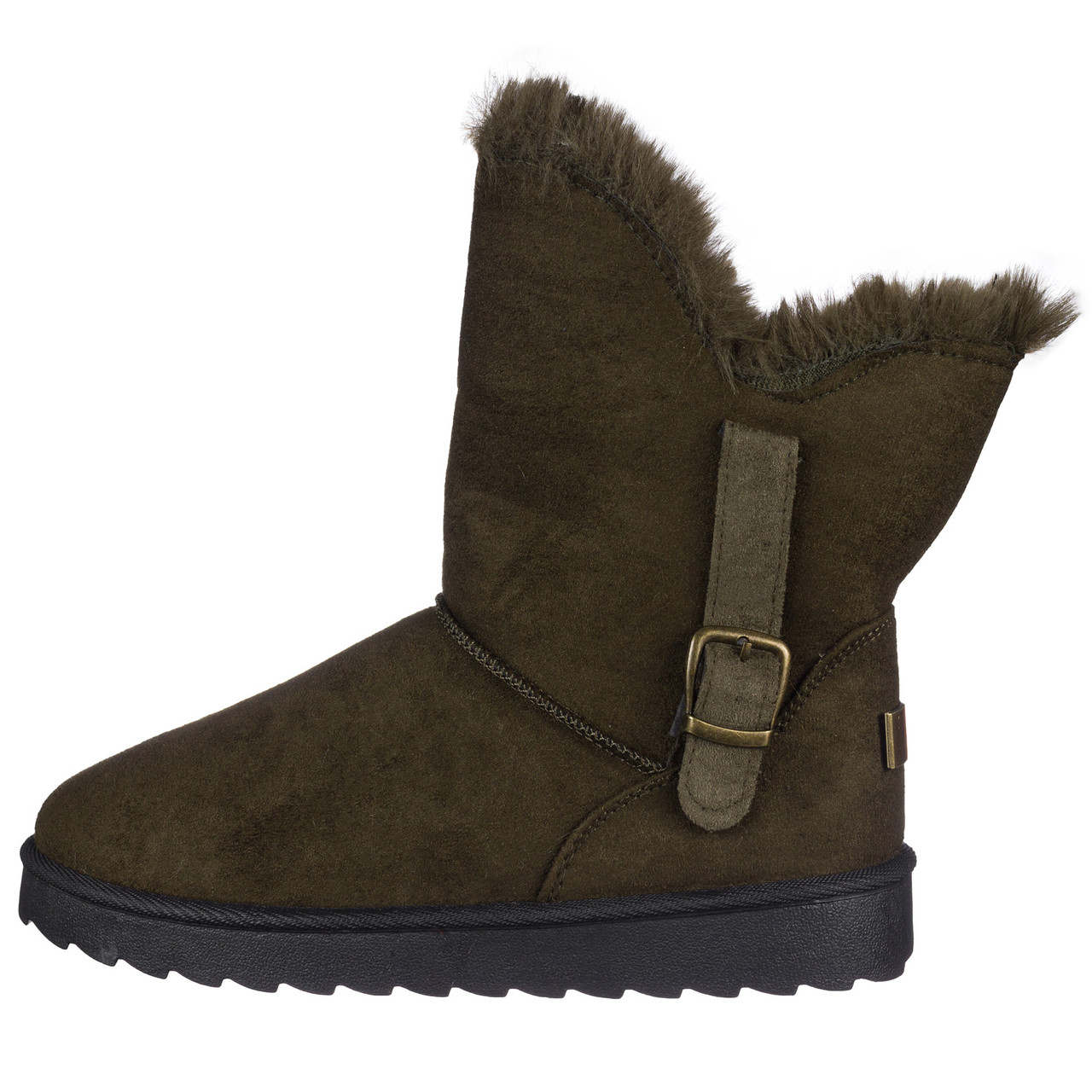 

Женские угги Violeta 55-52 green экозамша 36 23 см Хаки b-445