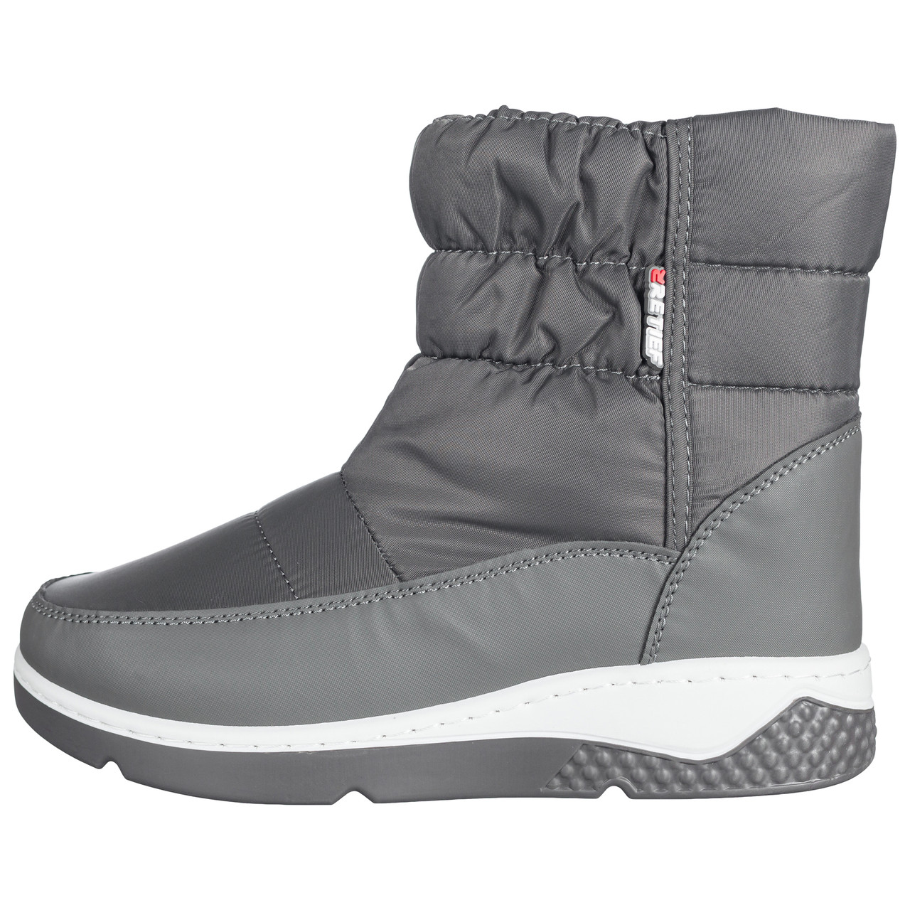 

Женские дутики Violeta 9-755 grey на меху 38 24 см Серые b-424