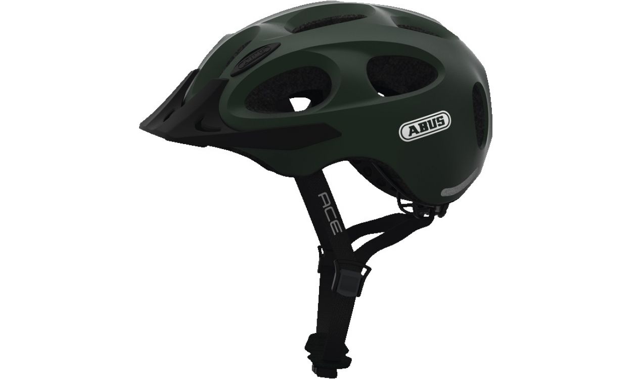 

Шлем велосипедный ABUS YOUN-I ACE Metallic Green M (52-57 см) (818240)