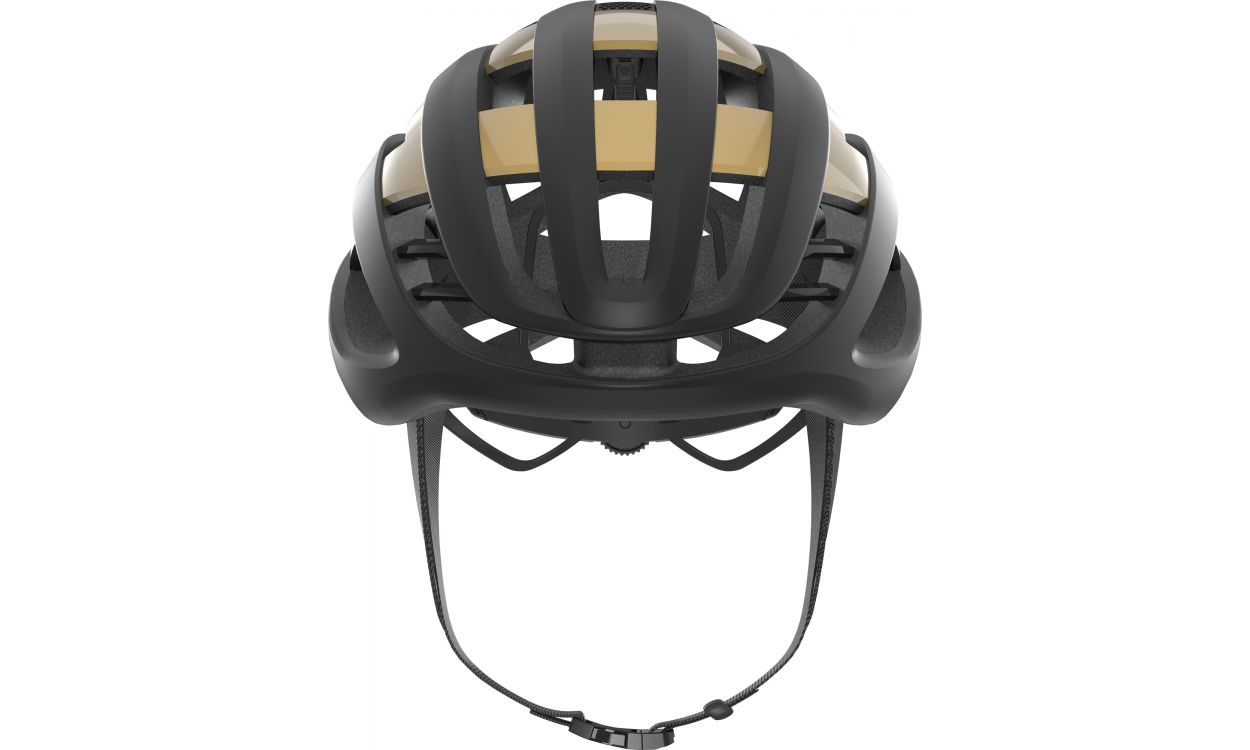 

Шлем велосипедный ABUS AIRBREAKER Black Gold S (51-55 см) (868290)
