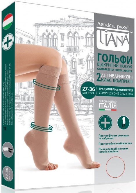 

Гольфы Tiana 932 340 Den 37-38 р Черные