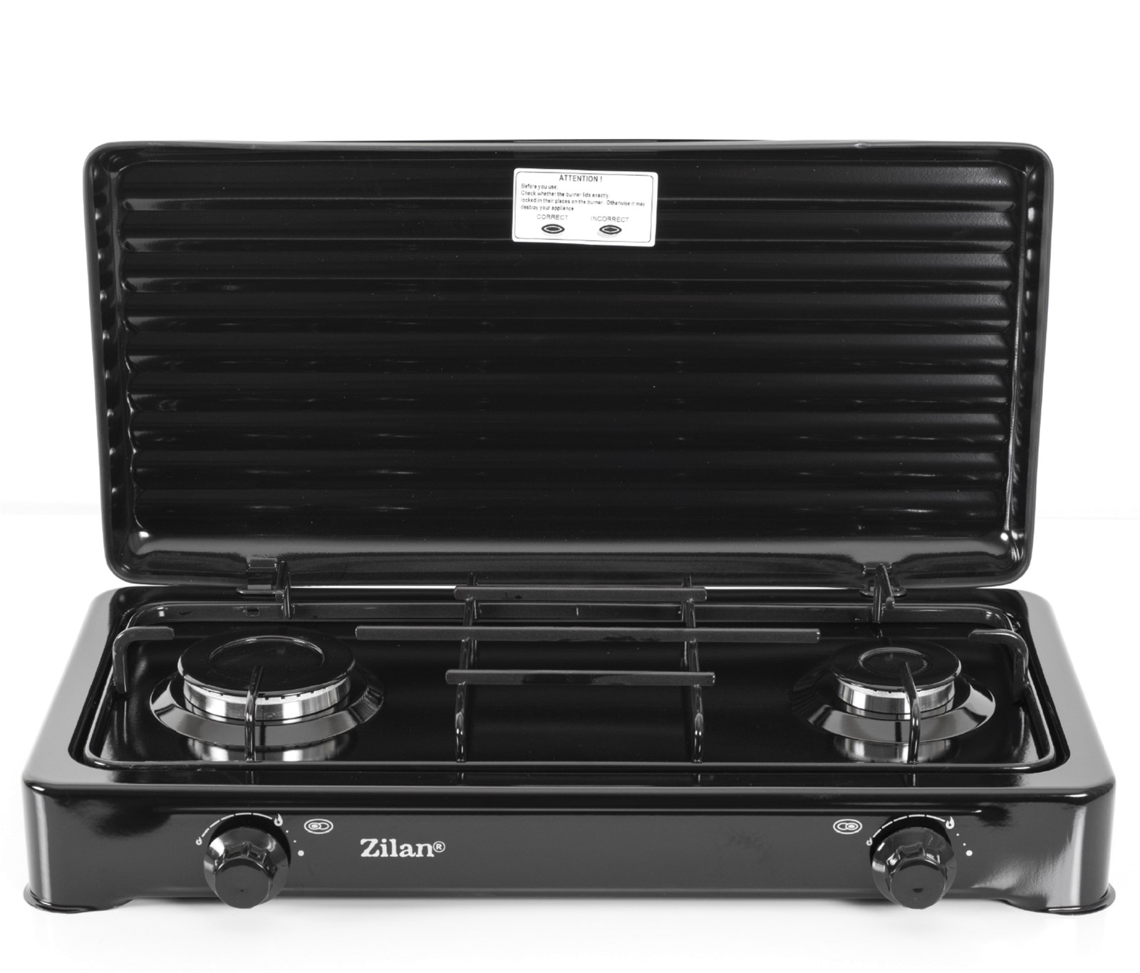 Настольная плита газовая Zilan ZLN0025 Black – фото, отзывы ...