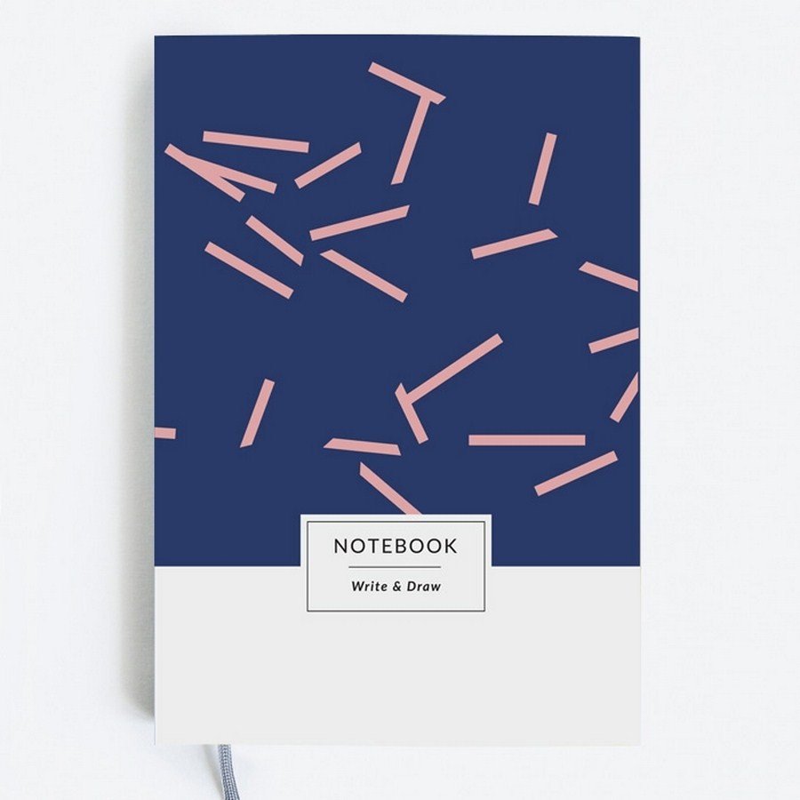

Блокнот Gifty "Write&Draw Pink Sticks" L