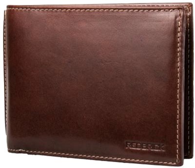 

Кожаный мужской кошелек Redbrick FULRBW0020-BRN Коричневый