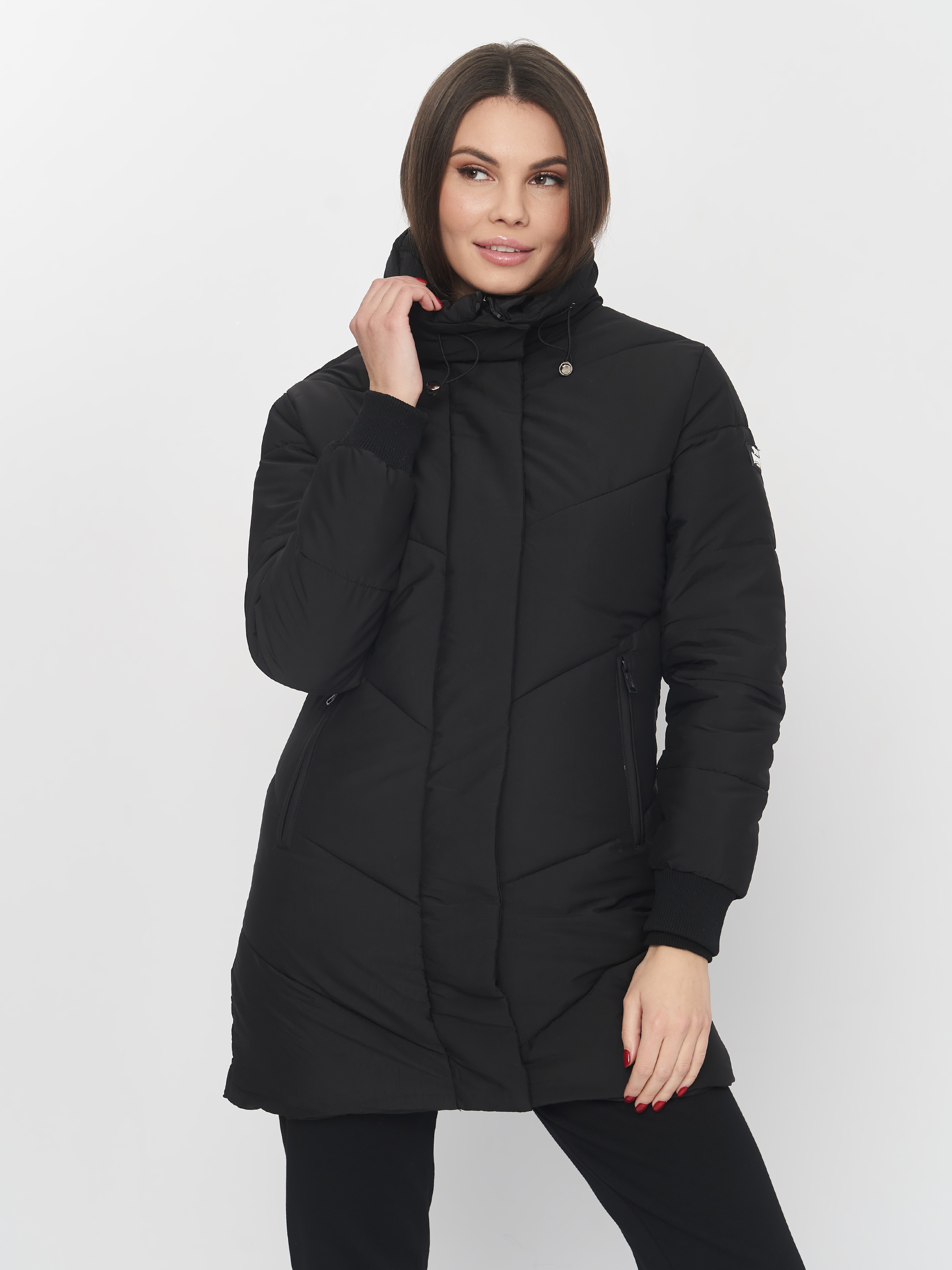 Акція на Куртка зимова жіноча Lonsdale 117191-1000 S Black від Rozetka