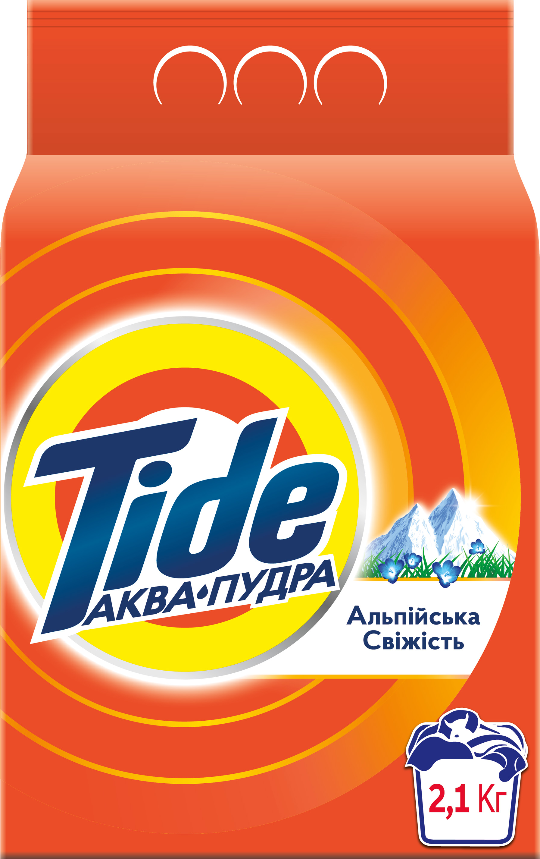 Пральний порошок Tide Аква-Пудра Альпійська свіжість 2.1 кг ...
