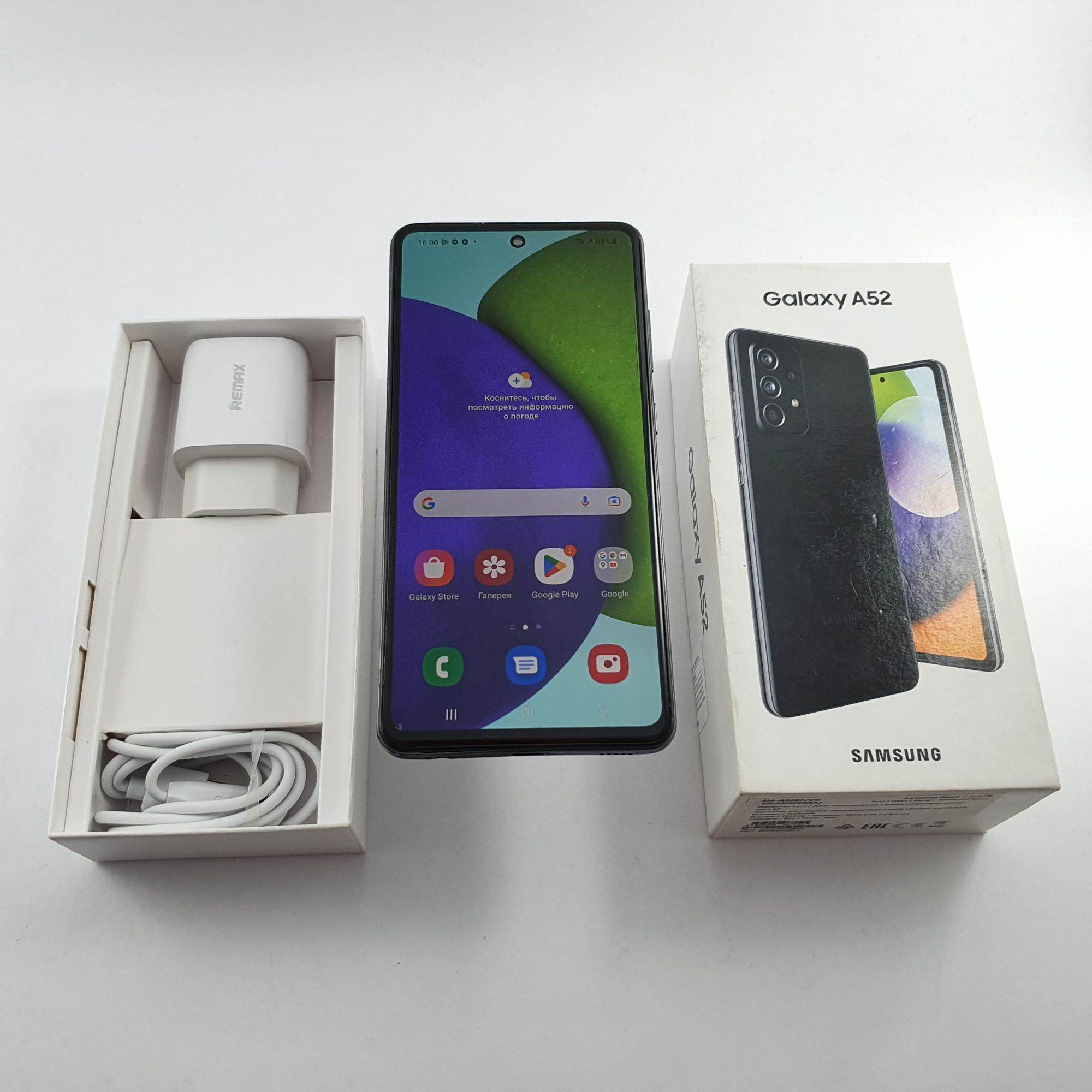 Samsung Galaxy A52 256 GB Black (2C00003413) БУ – низкие цены, кредит ...