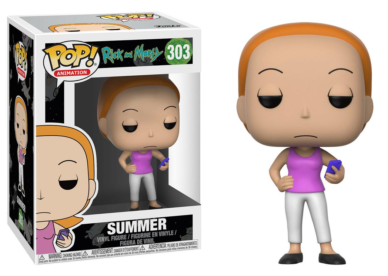 Фигурка Funko Pop Фанко Поп Рик и Морти Саммер Rick and Morty Summer 10 ...