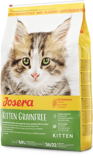 Сухой корм Josera Kitten Grainfree беззерновой для котят 400 г ...