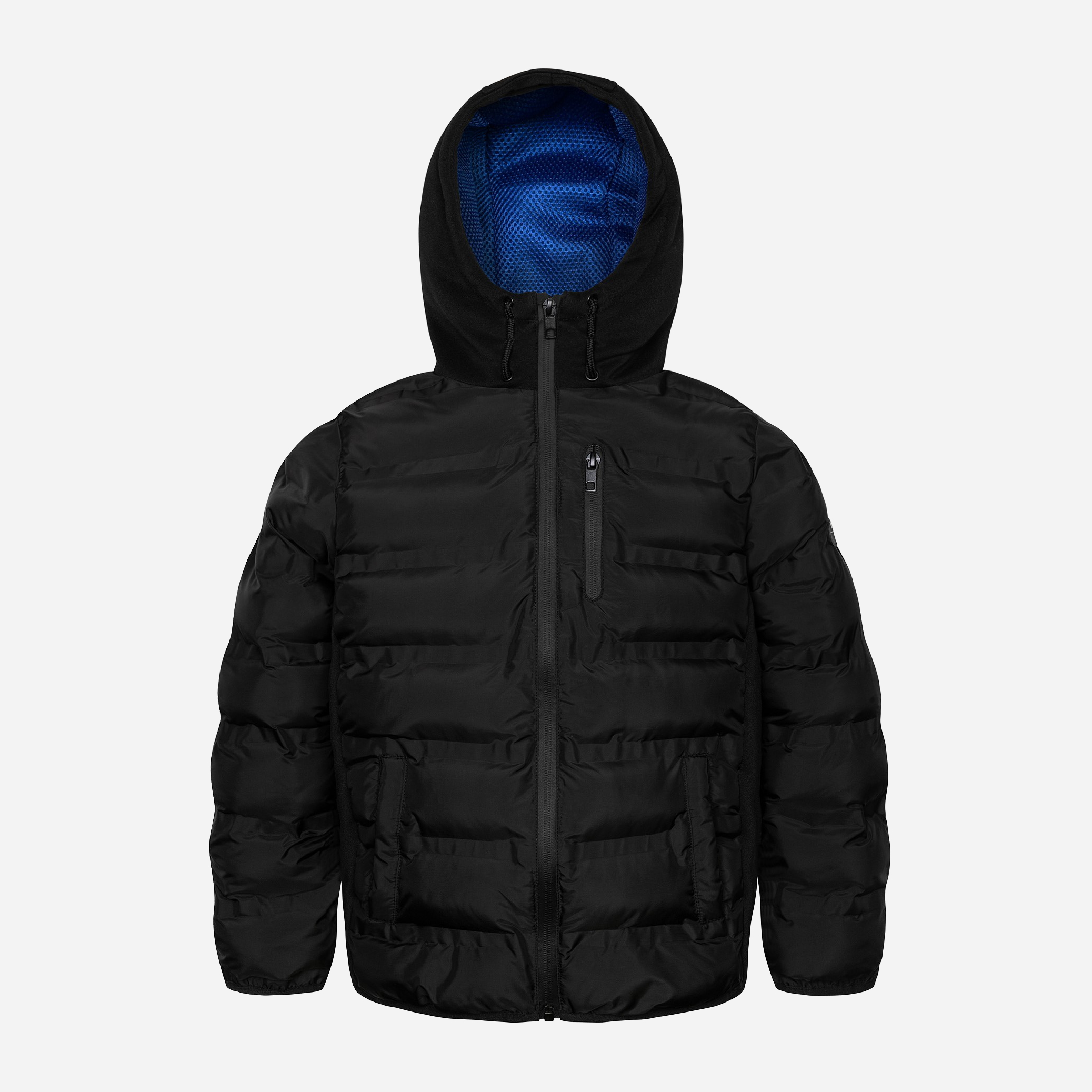 Акция на Дитяча демісезонна куртка для хлопчика Minoti Ready 6 37140JNR 122-128 см Чорна от Rozetka