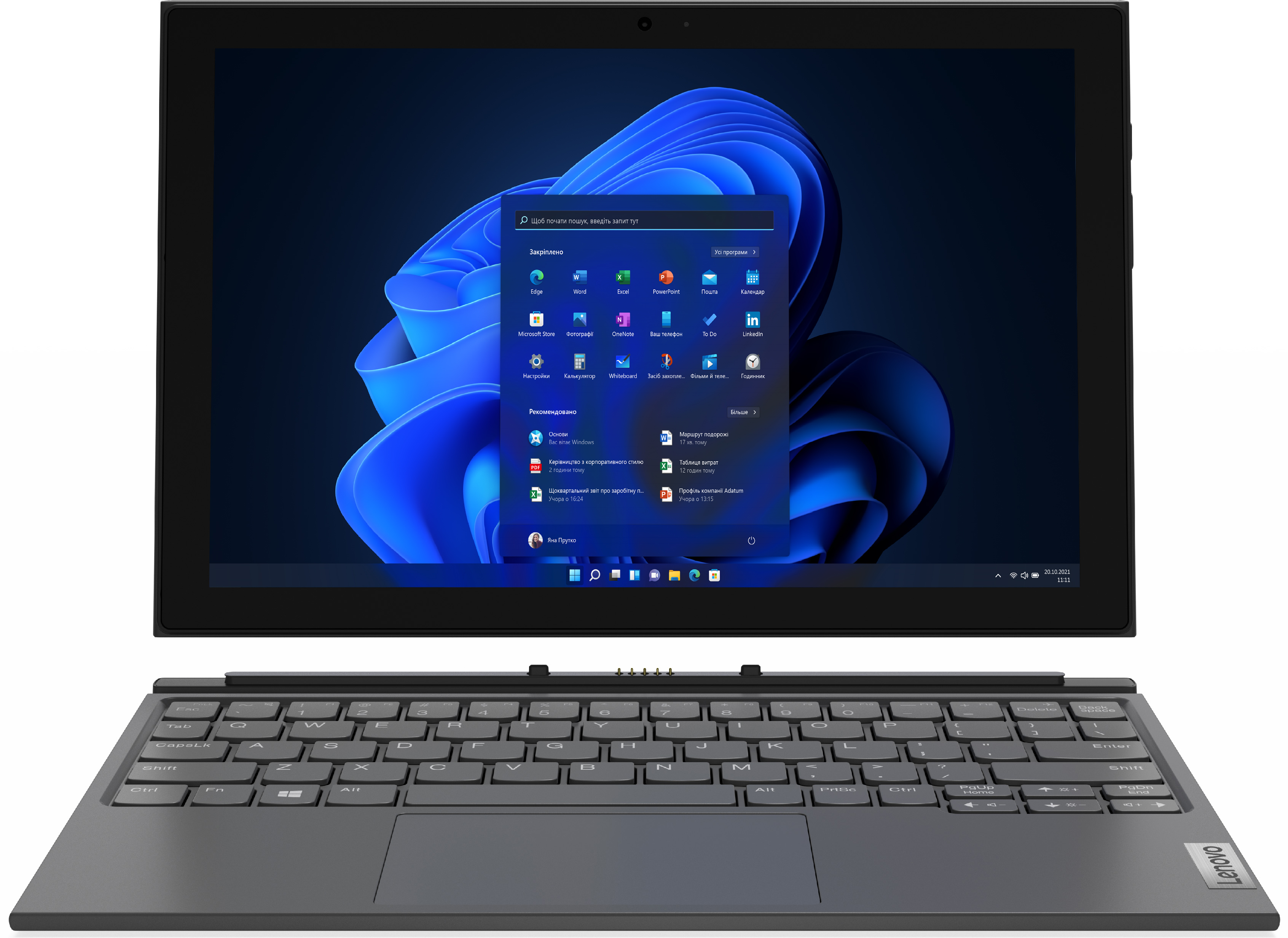 Планшет Lenovo IdeaPad Duet 3 10IGL5 (82AT00LDRA) Graphite Grey – фото ...