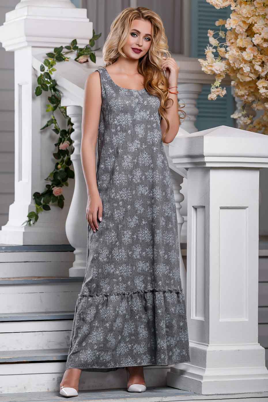 Платье 976.2648 Seventeen XXL серый – низкие цены, кредит, оплата ...