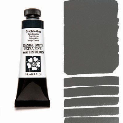 

Краска акварельная Daniel Smith 15 мл Graphite Gray