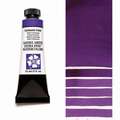 

Краска акварельная Daniel Smith 15 мл Carbazole Violet