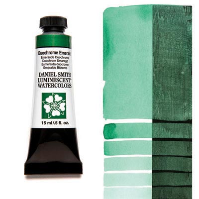 

Краска акварельная Daniel Smith 15 мл Duochrome Emerald