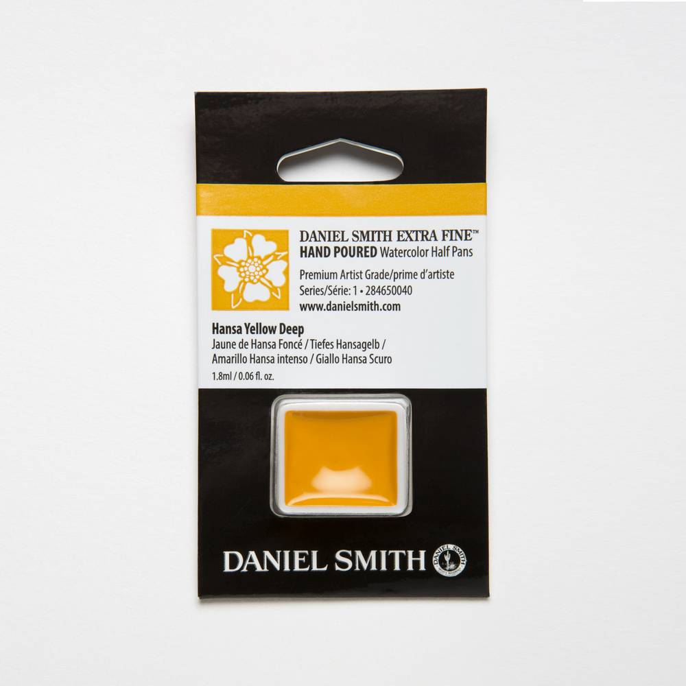 

Акварельная краска Daniel Smith Hansa Yellow Deep, кювета 1,8 мл