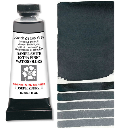 

Краска акварельная Daniel Smith 15 мл Joseph Z`s Cool Grey