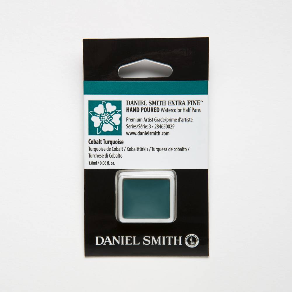 

Акварельная краска Daniel Smith Cobalt Turquoise, кювета 1,8 мл