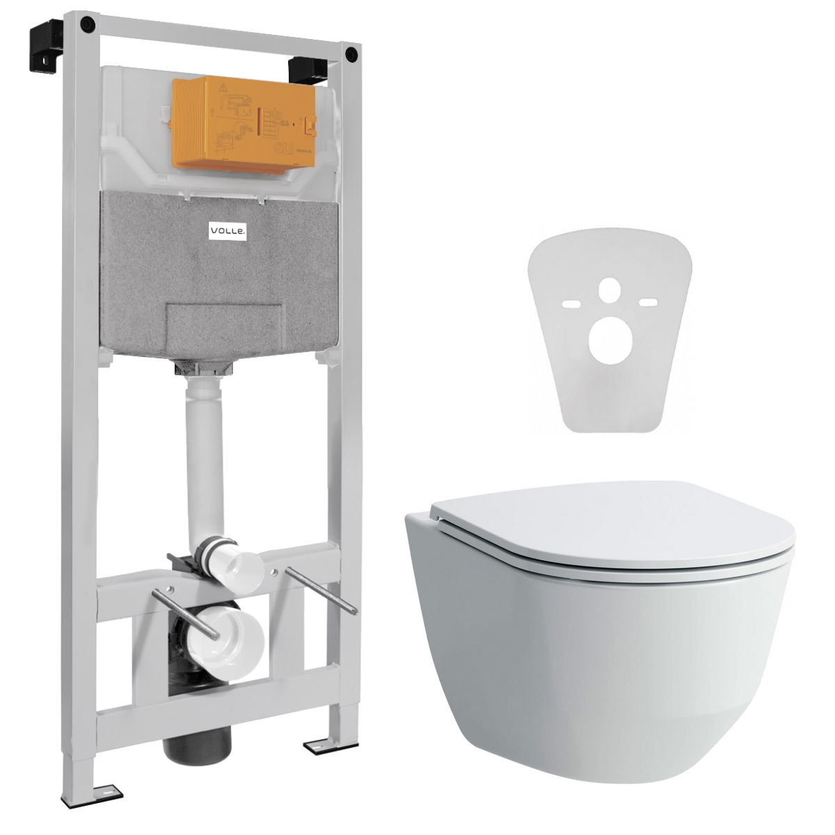 

Инсталляция VOLLE Master Neo 201010 + унитаз LAUFEN Pro Rimless H866957 + сиденье Slim Soft Close