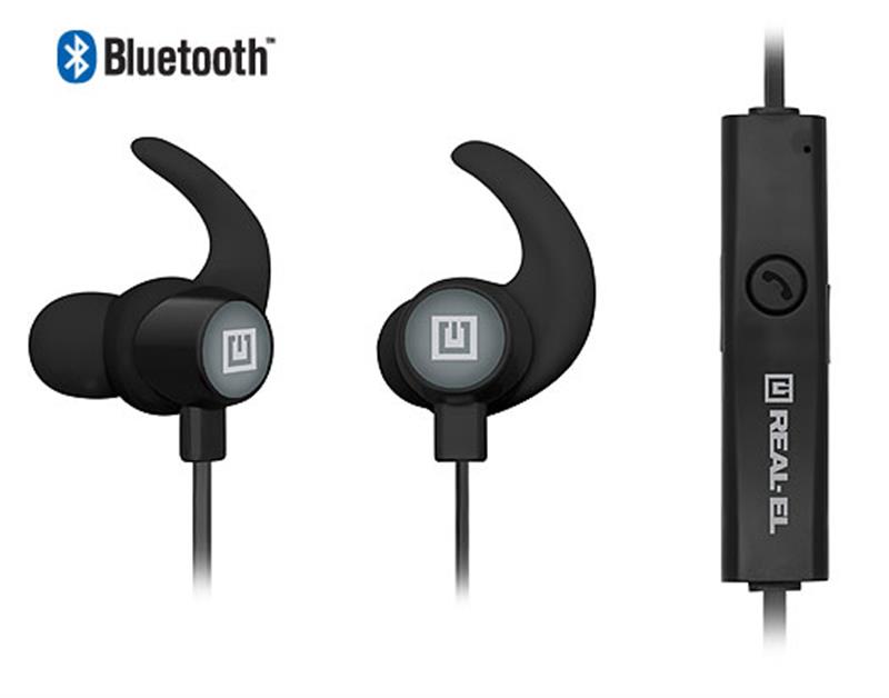 

Bluetooth-гарнитура REAL-EL Z-4010 BT Black UAH