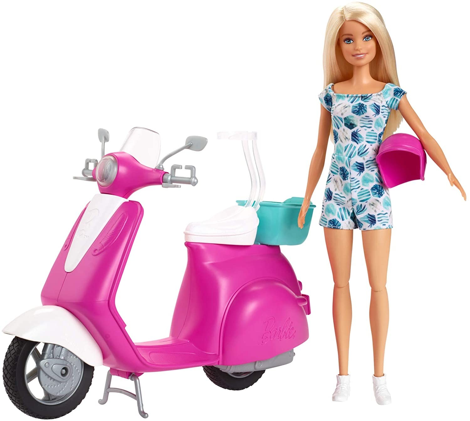 

Кукла Барби и скутер для путешествий Barbie Doll & Scooter