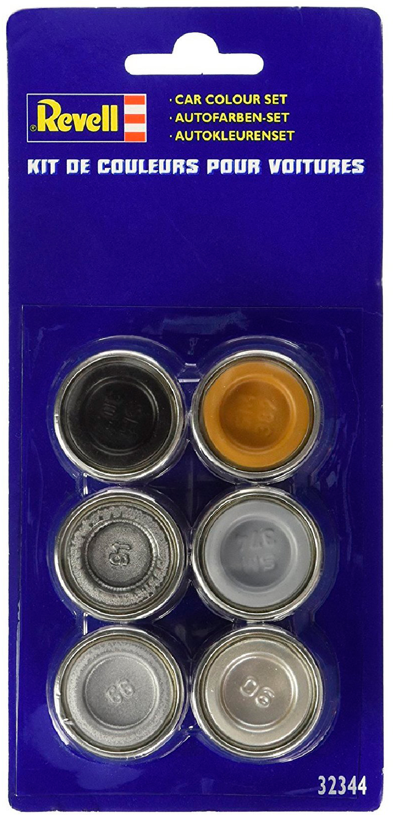 

Набор красок эмалевых Revell 6 шт х 14 мл (RVL-32344) (4009803323442)
