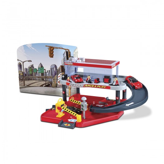 

Игровой набор Bburago Гараж Ferrari 2 уровня 1:43 18-31231