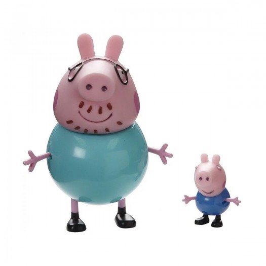 

Набор фигурок Peppa Pig семья Джордж и папа 20837-2