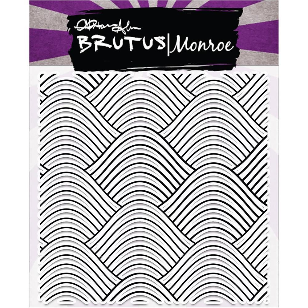 

Штамп Brutus Monroe Clear Stamps , Wave Background