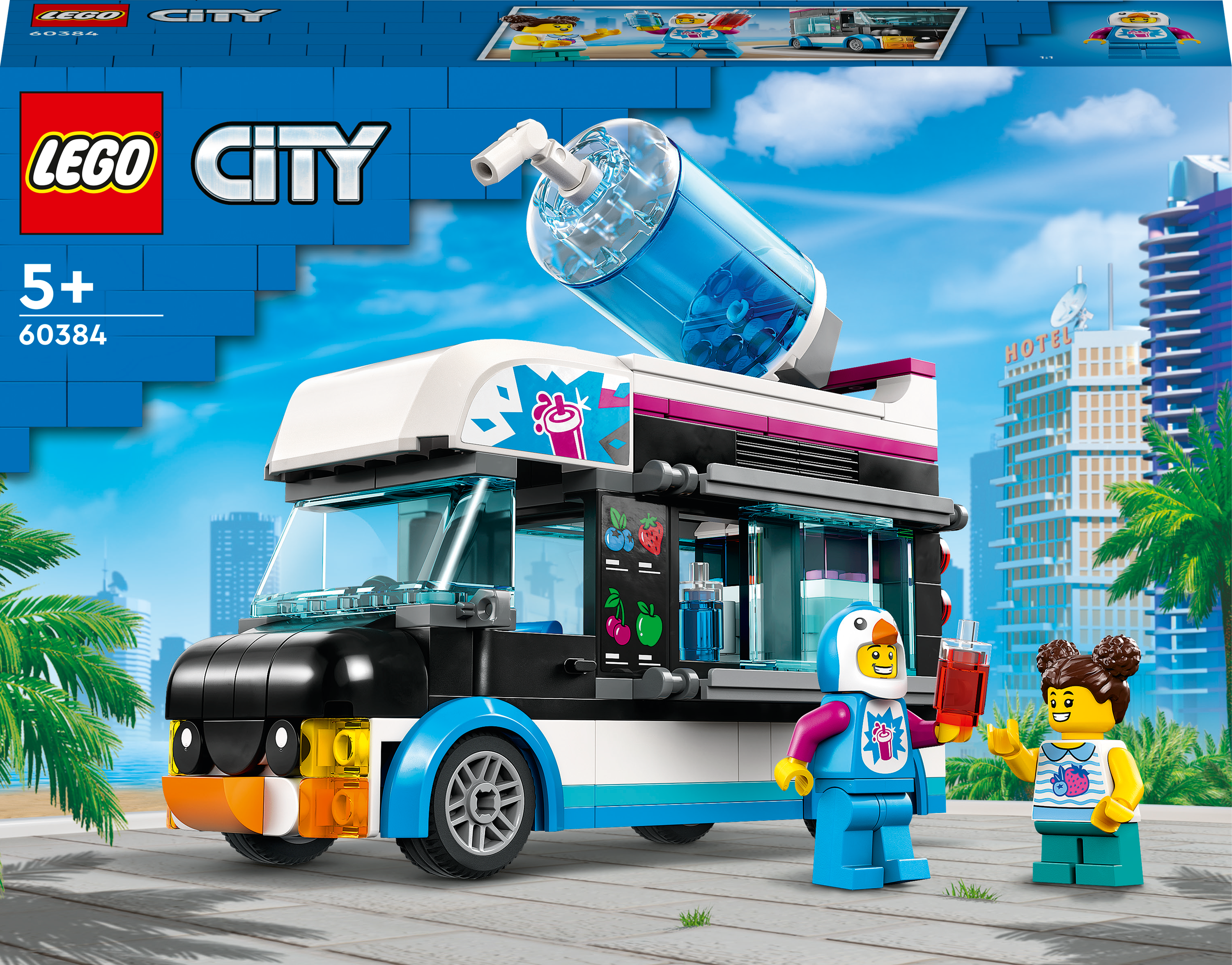 Конструктор LEGO City Веселий фургон пінгвіна 194 деталі (60384