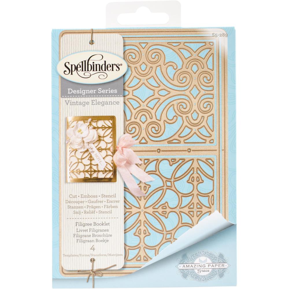 

Набор ножей от Spellbinders Filigree Booklet (813233027955)