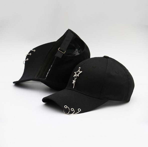 

Кепка Jsstore Звезда Черная с Кольцами