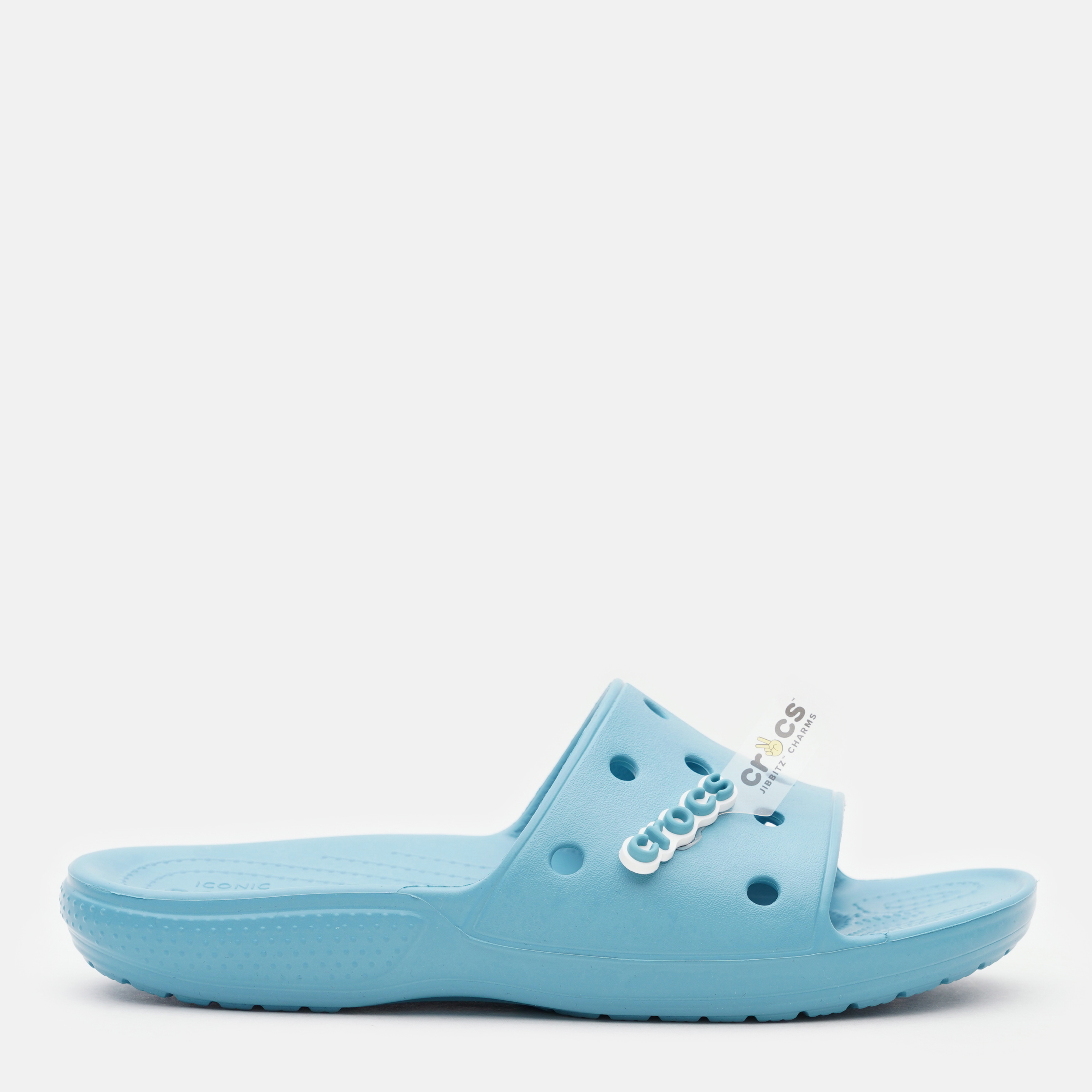 Акція на Чоловічі шльопанці Crocs Classic Slide 206121-4ST 45-46 (M11) 29 см Аквамарин від Rozetka