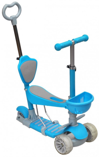 

Самокат Scooter S979c-2 Синий (30050-1)