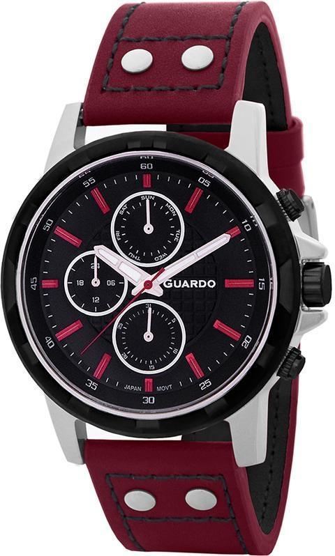 

Мужские наручные часы Guardo P11611 SBR