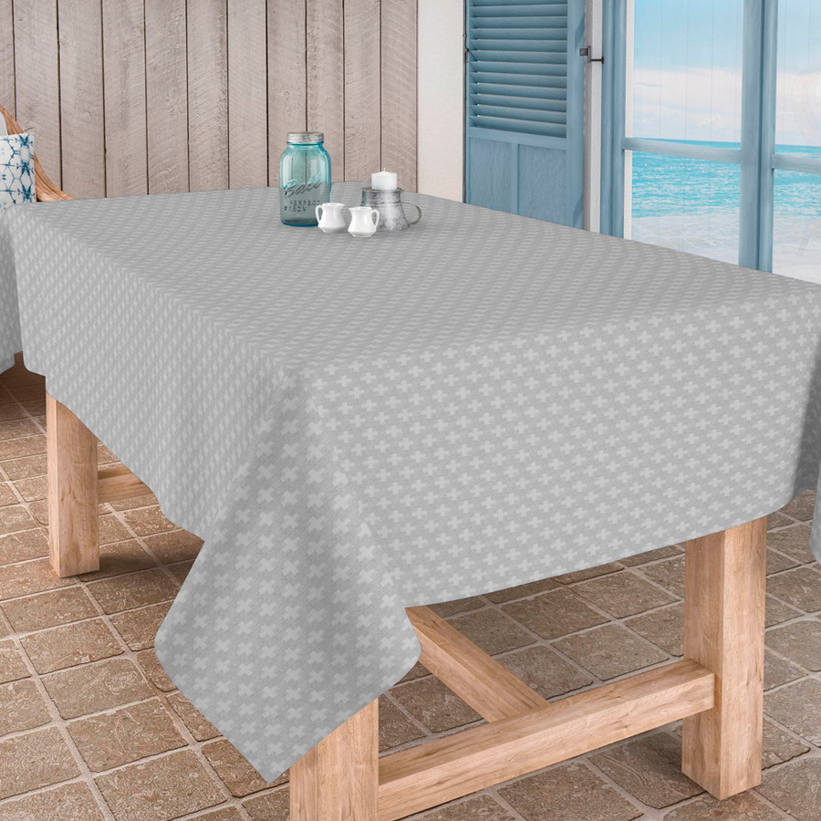 

Скатерть Aitana Textil Masaccio Graphite жаккард 140х140 см