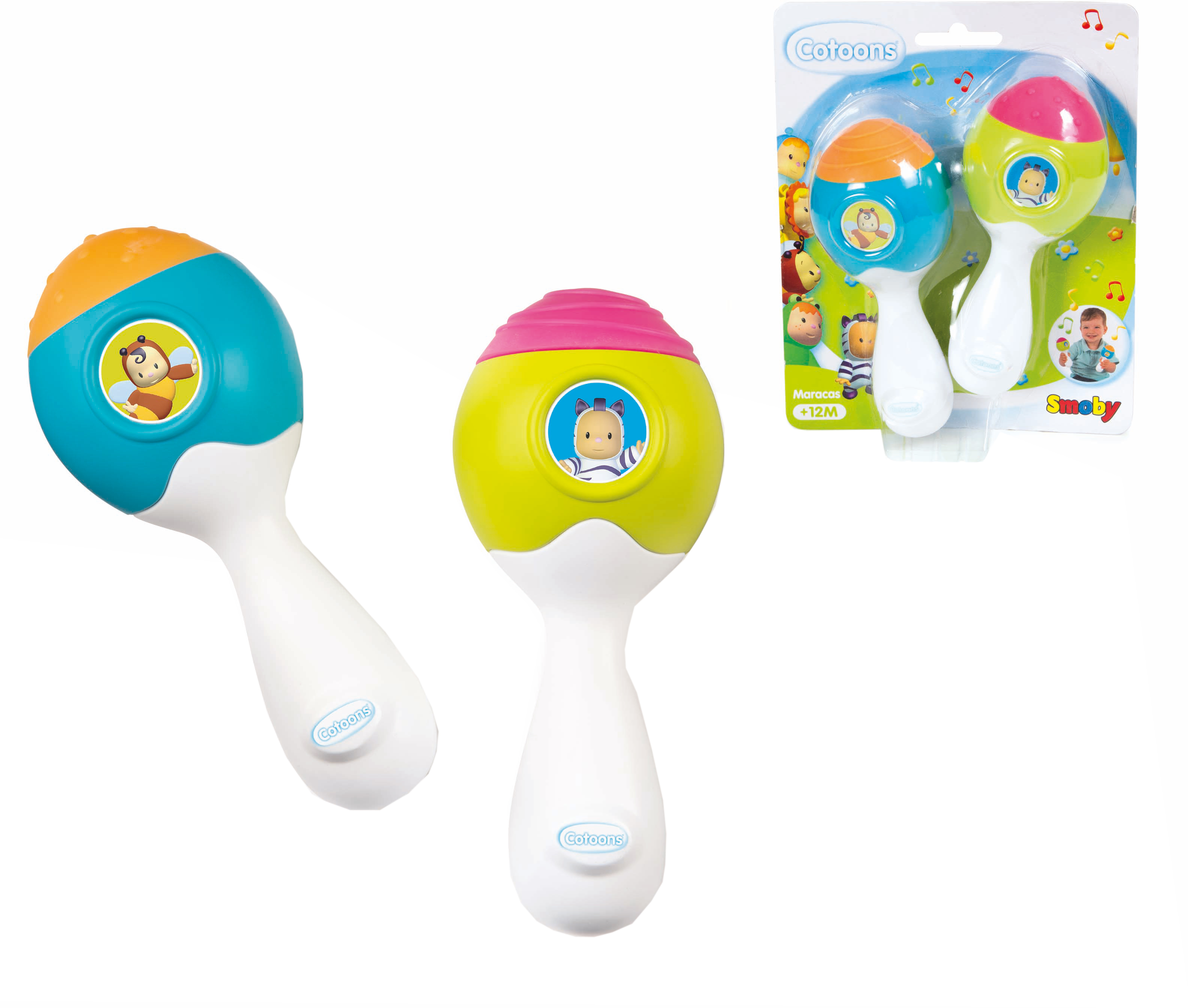 

Игрушка Smoby Toys Cotoons Маракасы (110504)