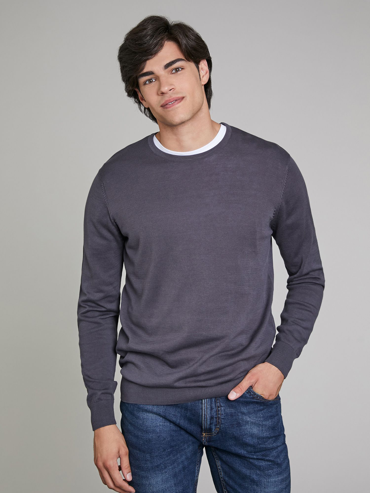 

Джемпер Piazza Italia 33368-45 S Anthracite