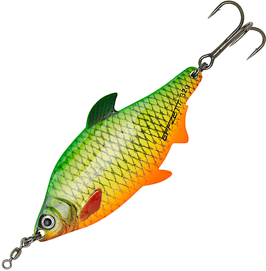 

Блесна DAM Effzett Roach Spoon 32 г 9 см Fire Roach UV (66657)