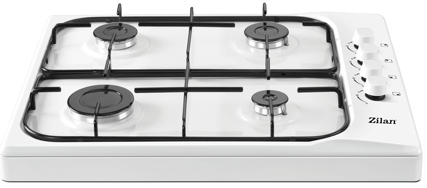 Настольная плита газовая Zilan ZLN1518 White – низкие цены, кредит ...