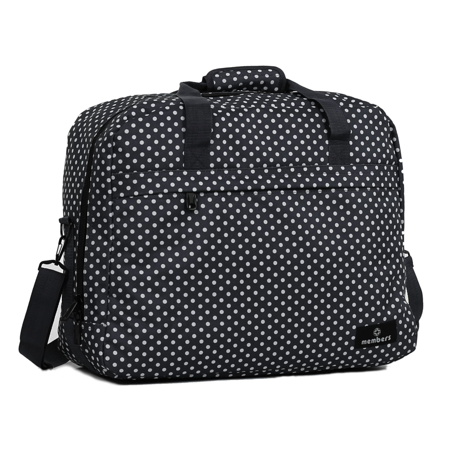 

Сумка дорожная Members Essential On-Board Travel Bag 40 Black Polka