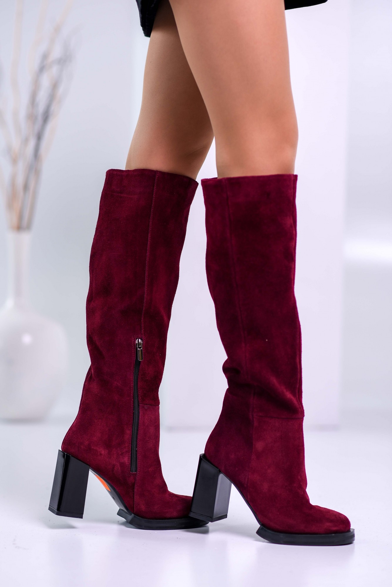 

Сапоги Maya Shoes 2381 Бордовый 39р