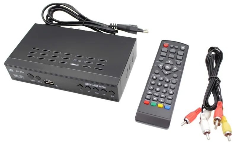 Тюнер Т2 AT-786 цифровий YouTube WiFi 4k(1080) Full HD з функцією ...