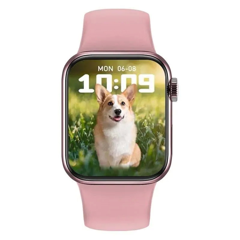 Смарт-часы Smart Watch GS8 MAX Матовые розовые (1228-4) – фото, отзывы ...