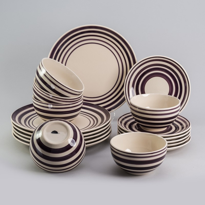 

Сервиз столовый керамический Радуга Herrison EZ-2001 - 6 персон, 18 пр.